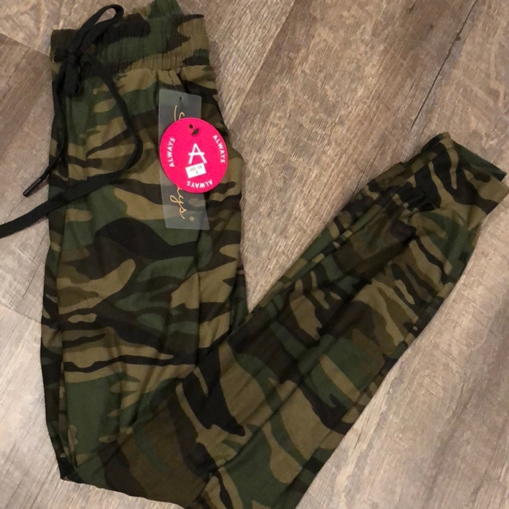 Always Camouflage Joggers